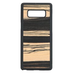 Mobiiltelefoni tagus Man&Wood sobib Samsung Galaxy Note 8, White ebony, Must цена и информация | Чехлы для телефонов | kaup24.ee