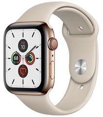 Apple Watch s5 44 mm + Cellular, Kuldne цена и информация | Смарт-часы (smartwatch) | kaup24.ee