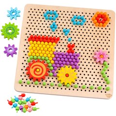 Mosaiik montessori pusle Tooky Toy L-TL001 88 tk цена и информация | Развивающие игрушки | kaup24.ee