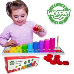 Puidust pusle Woopie L-31439 цена и информация | Развивающие игрушки | kaup24.ee