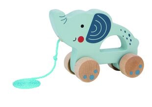 Puidust mänguelevant Tooky Toy L-TJ007A hind ja info | Imikute mänguasjad | kaup24.ee