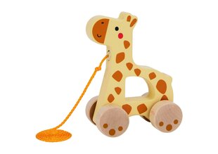 Puidust mängukaelkirjak Tooky Toy L-TJ009A hind ja info | Imikute mänguasjad | kaup24.ee