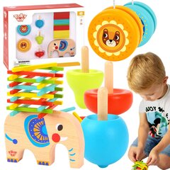 Puidust mängukomplekt lastele Tooky Toy L-TL686 46 tk hind ja info | Arendavad mänguasjad | kaup24.ee