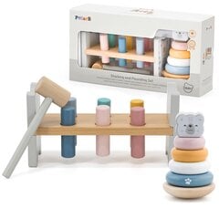 Puidust hariv mänguasi montessori karu Viga Toys L-44250 hind ja info | Arendavad mänguasjad | kaup24.ee