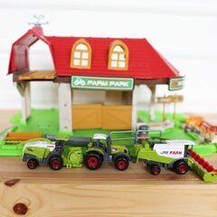 Farm Woopie L-45487, 6 traktorit ja 3 loomafiguuri цена и информация | Игрушки для мальчиков | kaup24.ee