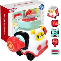 Sõiduki interaktiivne konstruktor montessori Woopie L-49607 цена и информация | Игрушки для мальчиков | kaup24.ee