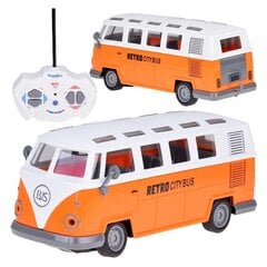 Šviečianti magistralė RETRO CITY BUS valdoma nuotolinio valdymo pulteliu RC0677 цена и информация | Игрушки для девочек | kaup24.ee