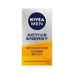 Näokreem Nivea Active Energy meestele, 50 ml hind ja info | Näokreemid | kaup24.ee