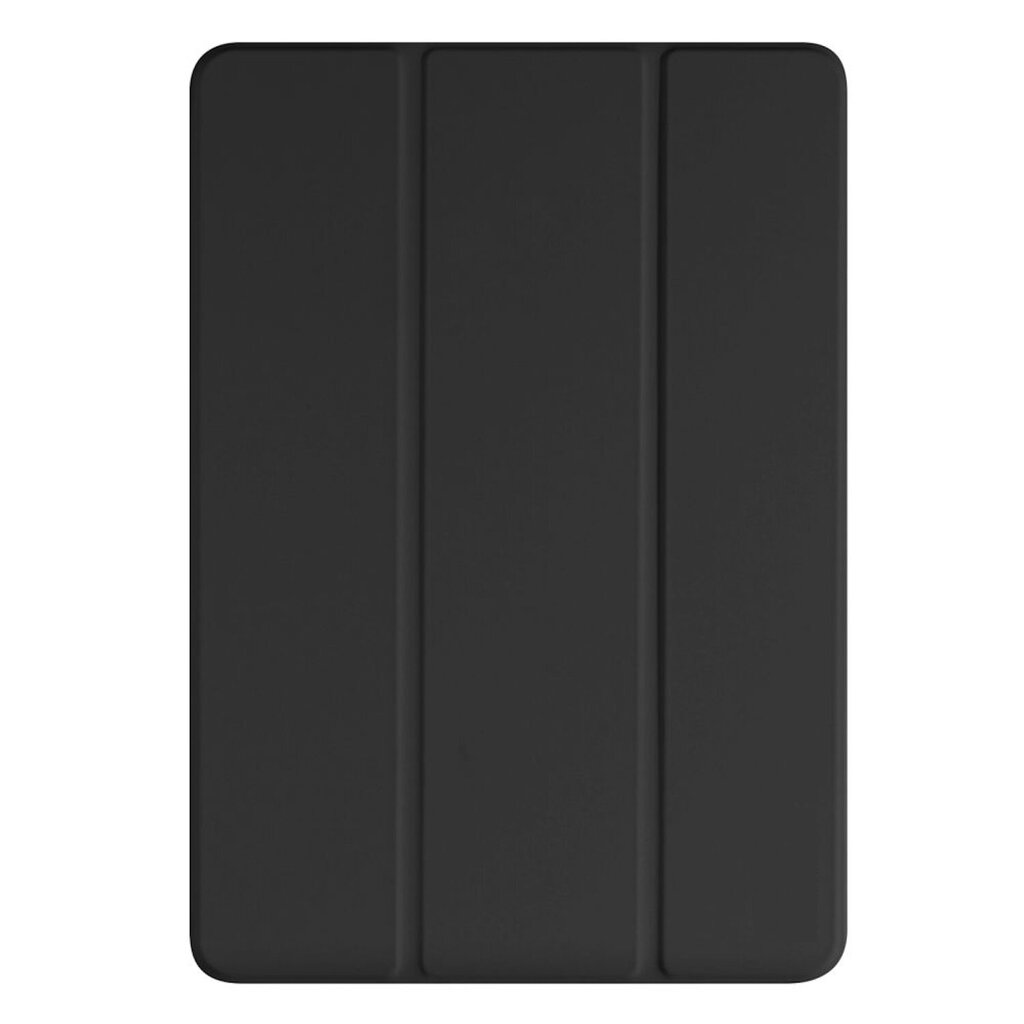 Connect Tri-Fold Eco-Nahast Seisukohv Apple iPad 10.2'' (2021) 9. põlvkond / iPad 10.2'' 7. põlvkond Must цена и информация | Tahvelarvuti kaaned ja kotid | kaup24.ee