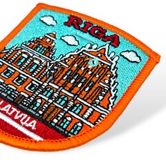 Текстильная нашивка Riga цена и информация | Принадлежности для шитья | kaup24.ee