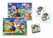 Paw Patrol pusle ja mängukomplekt 4in1 цена и информация | Pusled | kaup24.ee