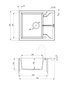 Graniidist köögivalamu Deante Andante ZQN G11A, Graphite цена и информация | Köögivalamud | kaup24.ee