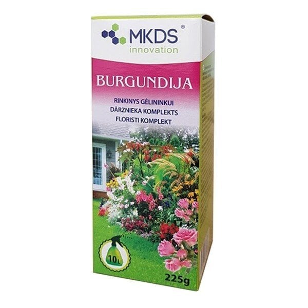 MKDS BURGUNDIJA floristi komplekt, 225 g hind ja info | Hooldusvahendid taimedele | kaup24.ee