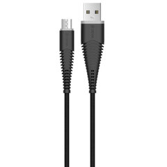 Devia Fish1 cable micro-USB blue цена и информация | Кабели для телефонов | kaup24.ee