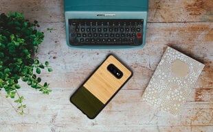 Mobiiltelefoni tagus Man&Wood sobib Samsung Galaxy S10 Lite, Bamboo forest, Must hind ja info | Telefoni kaaned, ümbrised | kaup24.ee