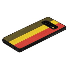 Telefoniümbris Man&Wood telefonile Samsung Galaxy S10, Reggae, Must цена и информация | Чехлы для телефонов | kaup24.ee