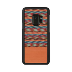 Telefoniümbris Man&Wood telefonile Samsung Galaxy S9, Browny check, Must цена и информация | Чехлы для телефонов | kaup24.ee