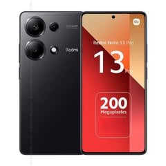 Xiaomi Redmi Note 13 Pro 12|512GB 4G DS NFC Midnight Black цена и информация | Мобильные телефоны | kaup24.ee