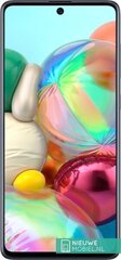 Mobiiltelefon Samsung Galaxy A71 128GB, Dual SIM, Hõbedane цена и информация | Мобильные телефоны | kaup24.ee