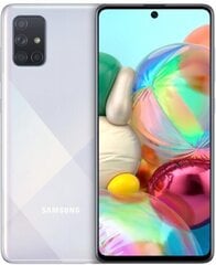 Samsung Galaxy A71 128Гб, Dual SIM, Silver цена и информация | Мобильные телефоны | kaup24.ee