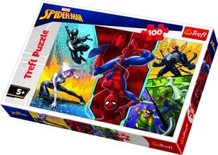 Trefl Spider-man pusle Ämblikmees, 100 osa цена и информация | Пазлы | kaup24.ee