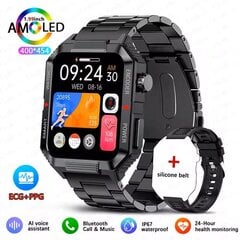 EGC+PPG GPS Sport Fitness Tracker nutikell meestele 1,99-tolline HD-ekraan Tervise jälgimine Bluetoothi kõne nutikell Xiaomi jaoks. hind ja info | Nutikellad (smartwatch) | kaup24.ee