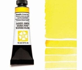 Akvarellvärvid Daniel Smith 15 ml, Aureolin (Cobalt Yellow) (PY 40) hind ja info | Kunstitarbed, voolimise tarvikud | kaup24.ee