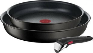 Сковородка с антипригарным покрытием Tefal L7639DISP9A Ø 22 cm Ø 26 cm 2 Предметы цена и информация | Cковородки | kaup24.ee