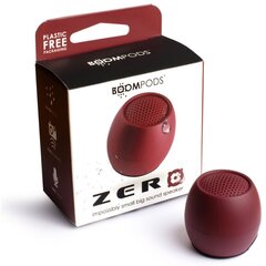 Boompods kaasaskantav kõlar Zero Burgundy цена и информация | Аудиоколонки | kaup24.ee