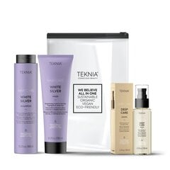 LAKME Teknia Blonde Lovers Pakett: šampoon 300 ml + mask 250 ml + sügavhooldustilgad 100 ml hind ja info | Šampoonid | kaup24.ee