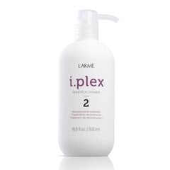 LAKME I.Plex 2 Keratech I.Power Reconstructive Treatment 500 ml hind ja info | Maskid, õlid, seerumid | kaup24.ee