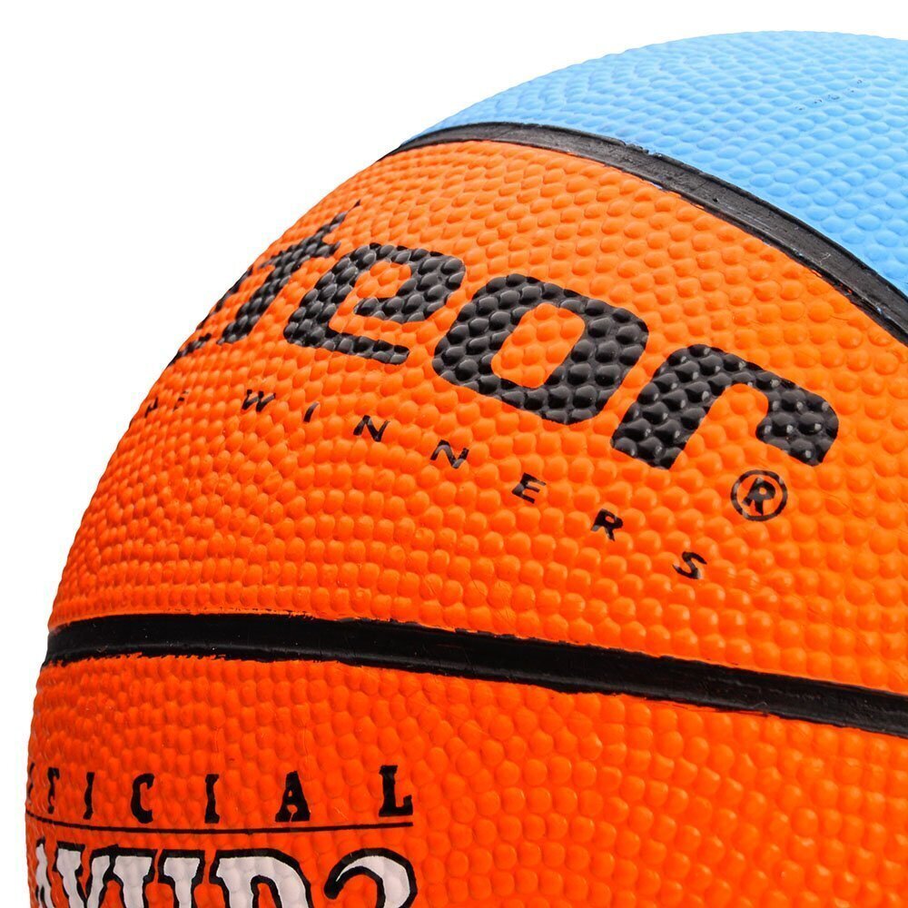 Korvpalli pall METEOR LAYUP, 3 suurus, sinine/oranž цена и информация | Korvpallid | kaup24.ee