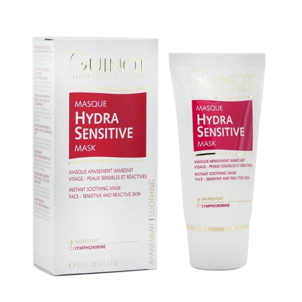 GUINOT Hydra Sensitive Mask 50 ml hind ja info | Näomaskid, silmamaskid | kaup24.ee