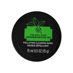 THE BODY SHOP Jaapani Matcha Tea Pollution Puhastav mask 15 ml hind ja info | Näomaskid, silmamaskid | kaup24.ee