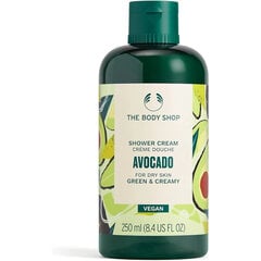 THE BODY SHOP Крем для душа Авокадо 250 мл цена и информация | Масла, гели для душа | kaup24.ee