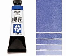 Akvarellvärvid Daniel Smith 15 ml, Cobalt Blue (PB 28) hind ja info | Kunstitarbed, voolimise tarvikud | kaup24.ee