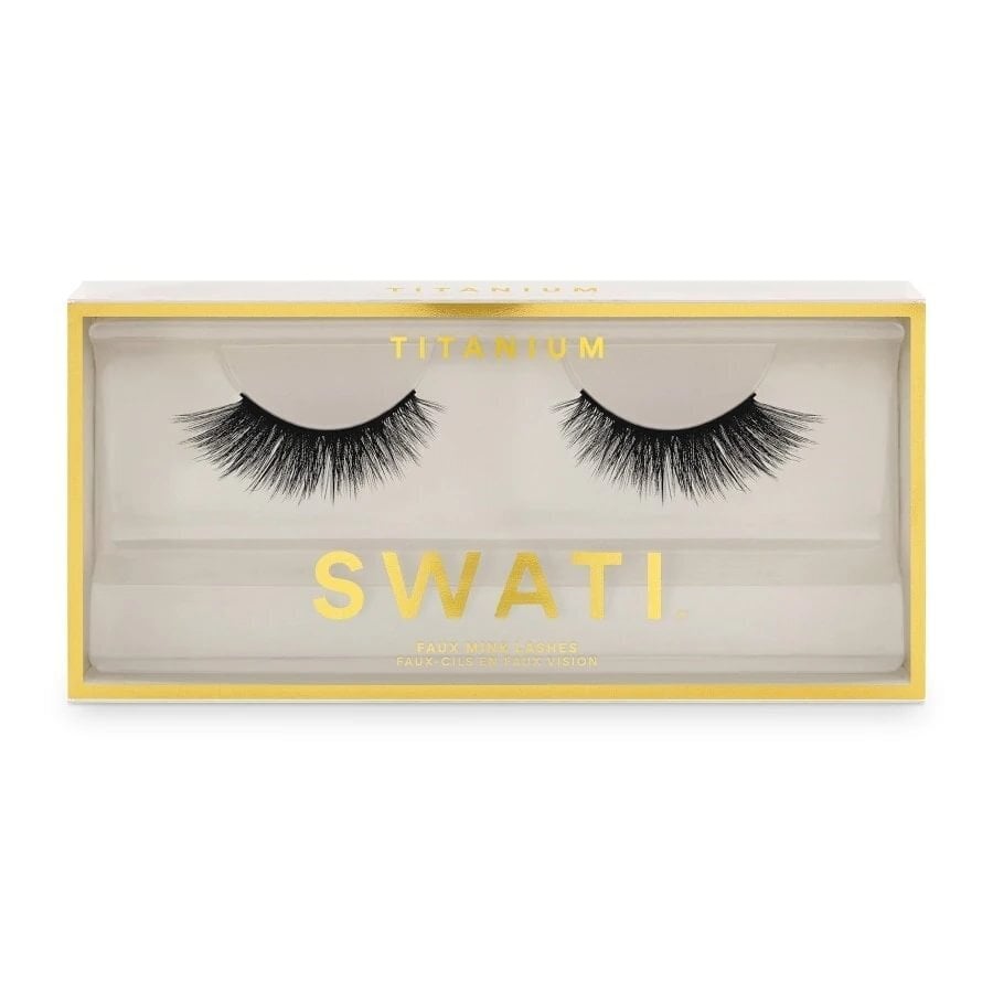 SWATI Faux Mink Lashes Titanium цена и информация | Kunstripsmed, ripsmekoolutajad | kaup24.ee