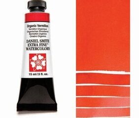 Akvarellvärvid Daniel Smith 15 ml, Organic Vermilion (PR 188) hind ja info | Kunstitarbed, voolimise tarvikud | kaup24.ee