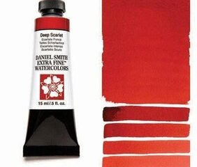Akvarellvärvid Daniel Smith 15 ml, Deep Scarlet (PR 175) hind ja info | Kunstitarbed, voolimise tarvikud | kaup24.ee