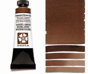 Akvarellvärvid Daniel Smith 15 ml, Transparent Brown Oxide (PR 101) hind ja info | Kunstitarbed, voolimise tarvikud | kaup24.ee