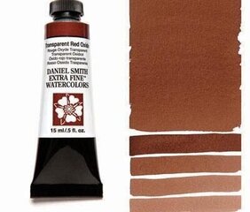 Akvarellvärvid Daniel Smith 15 ml, Transparent Red Oxide (PR 101) hind ja info | Kunstitarbed, voolimise tarvikud | kaup24.ee