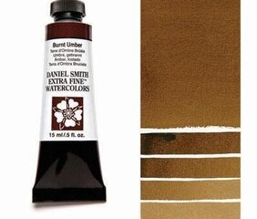 Akvarellvärvid Daniel Smith 15 ml, Burnt Umber (PBr 7) hind ja info | Kunstitarbed, voolimise tarvikud | kaup24.ee