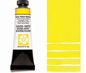 Akvarellvärvid Daniel Smith 15 ml, Hansa Yellow Medium (PY 97) hind ja info | Kunstitarbed, voolimise tarvikud | kaup24.ee