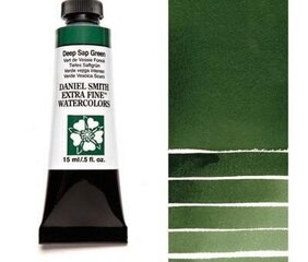 Akvarellvärvid Daniel Smith 15 ml, Deep Sap Green (PO 48, PY 3, PB 27) hind ja info | Kunstitarbed, voolimise tarvikud | kaup24.ee