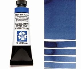 Akvarellvärvid Daniel Smith 15 ml, Phthalo Blue (Red Shade) (PB 15) hind ja info | Kunstitarbed, voolimise tarvikud | kaup24.ee