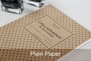 Plain Calligraphy – A4 Paberiplokk hind ja info | Vihikud, märkmikud ja paberikaubad | kaup24.ee