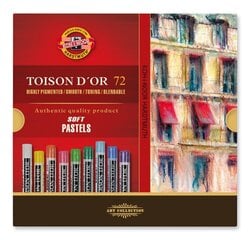 Kuivpastelli k-t Koh-I-Noor,"TOISON D'OR" 72värvi hind ja info | Kunstitarbed, voolimise tarvikud | kaup24.ee