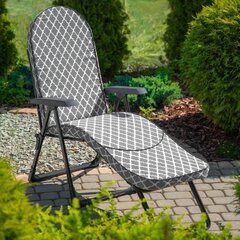 Lamamistool Patio Modena Oval, hall цена и информация | Шезлонги | kaup24.ee