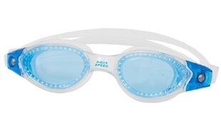 Плавательные очки AQUA SPEED GOGLE PACIFIC JR, синие/белые цена и информация | Очки для плавания | kaup24.ee