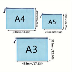 '10tk A3/A4/A5 Grid Lukk-Kotid Kontor Ladu Kotid' hind ja info | Kirjatarbed | kaup24.ee